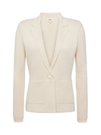 Lx27agence Lacey Knit Blazer - Porcelain Garmentory at Garmentory